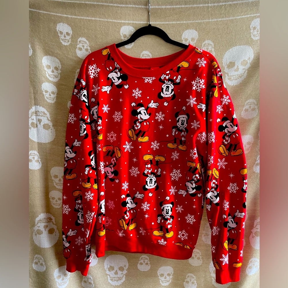XL MICKEY XMAS SWEATSHIRT